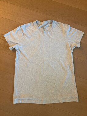 SKIMS Light Gray Short Sleeve Crewneck Tee